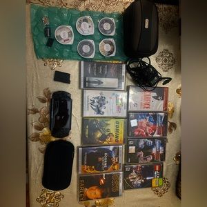 PSP BUNDLE so many games and movies